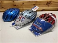 3 Bike Helmets