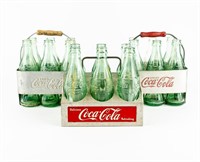 Vintage Aluminum Coca Cola Bottle Carriers & Bottl