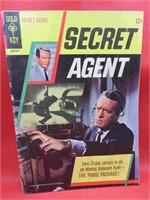1966 Secret Agent #1 Comic Book Gold Key 12 Cent