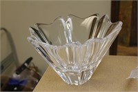 Large Orrefors Crystal Center Bowl