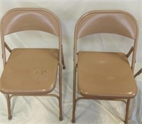 4 Samsonite Folding Chairs