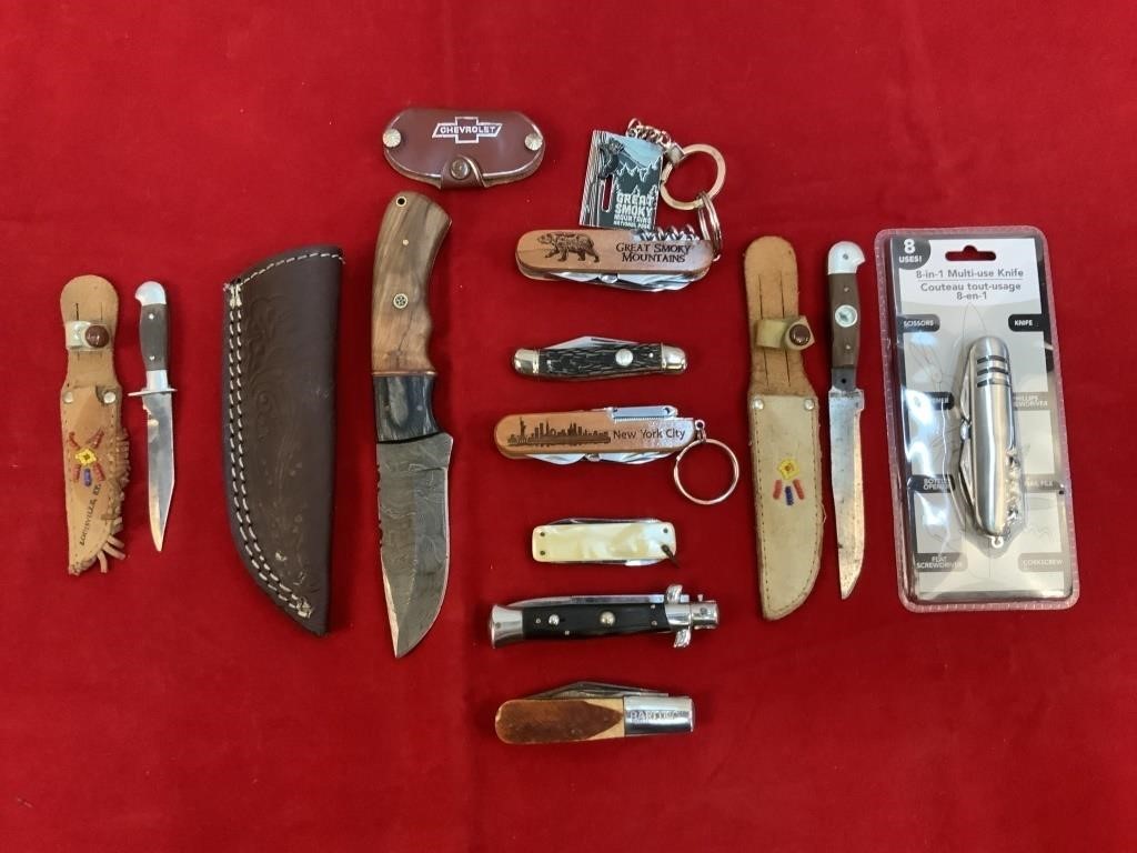 Misc. Knives, Pocket Knives, Imperial, Forges, Etc