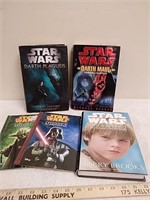 Group of Star Wars hardback books