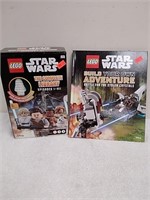 Group of Star Wars Lego book