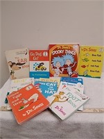 Group of Dr Seuss children's books