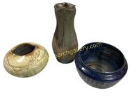 Three Pieces Studio Pottery