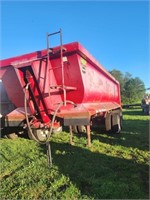 90 Hilbilt Mongoose 20 ft frameless steel end dump