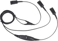 Call Center Headset Quick Disconnect Cable