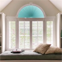 Half Circle Cellular Honeycomb Pleated Blind