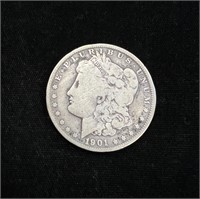 1901 O Morgan Silver Dollar