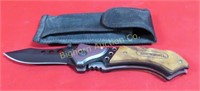 Browning Folding Knife W/Nylon Sheath