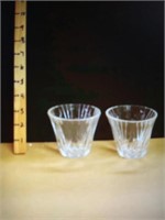 20 clear votive holders
