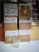 6 boxes of clear votive holders 90 total