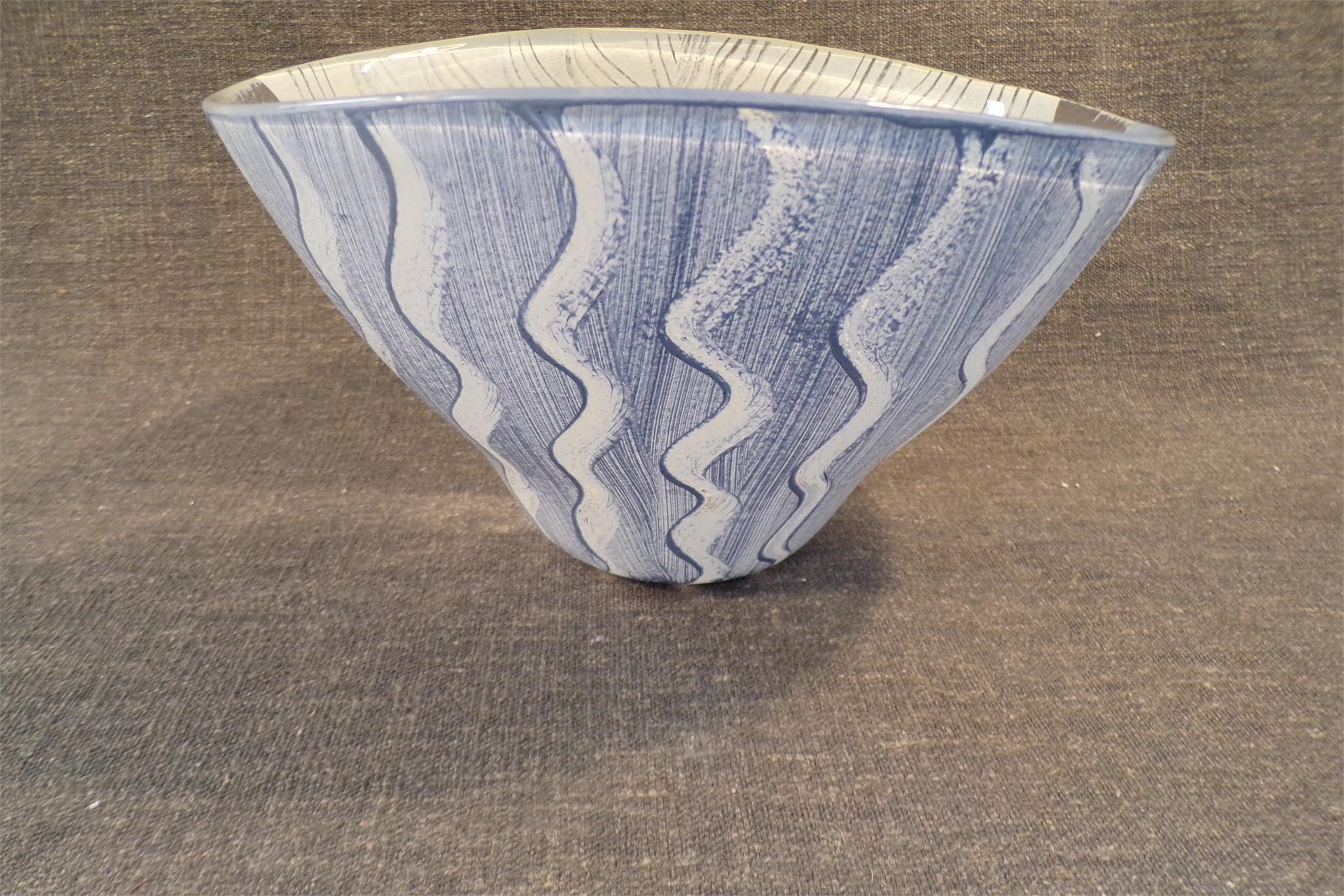 Kosta Boda "Tonga" Glass Bowl by Monica Backström