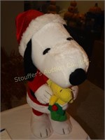 Snoopy & Woodstock stuffed animal, 20"h
