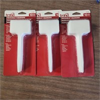 Qty.3- packs of 10 garden stakes