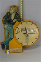 SMOKIN JOE CAMEL CLOCK