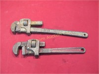 Pipe Wrenches 14" & 18" 2 piece lot