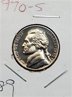 1970-S Proof Jefferson Nickel