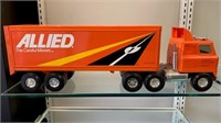 Vintage Ertl Pressed Steel Allied Movers Transport