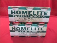 Vintage Homelite 2 Cycle Oil for Chain Saws,