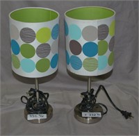2 pcs New Bedroom Table Lamps