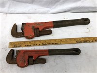Two Pipe Wrenches