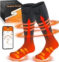 Heated Socks for Men Women, Warm Electric Socks wi