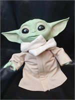 Vintage Mandalorian Animitronic Baby Yoda doll