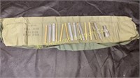 Military 10 round stripper clip pouch belt w/14