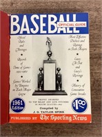 1961 Baseball official guide