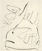 Joan Miro Aquatint From The Espiru Series