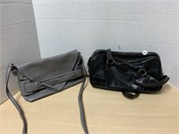 2 Purses - Black And Grey