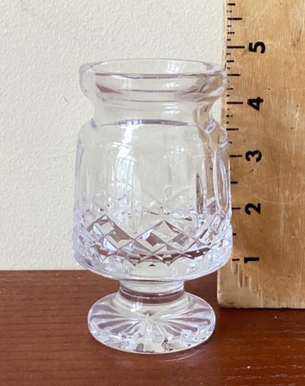 Waterford crystal "Lismore" jar