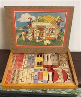 Wooden block toy set