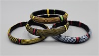 Vintage Nigerian Woven Bracelets