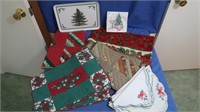 Holiday Table Runners, Napkins, Placemats