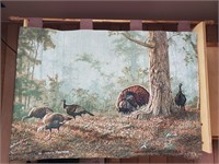 James Hautman turkey tapestry