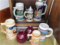 Lot-Steins(1 W Germany), Beer Mugs, Vases