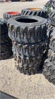 4- New 12-16.5NHS Skid Steer Tires