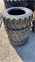 4- New 10-16.5NHS Skid Steer Tires