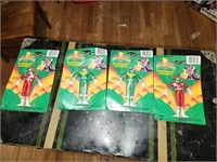 4 Vintage Power Rangers Bendable Figures - NIP