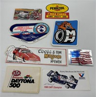 Lot Of Vintage Racing Related Decals & More