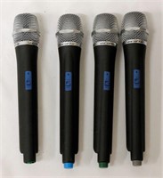 4 VocoPro Wireless Microphones
