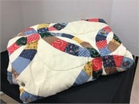 Blanket with Snaps, 76" x 64", Good Condition