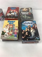 Collection de DVD dont Family Guy, Supernatural