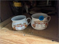 2 Mushroom mugs (Office)