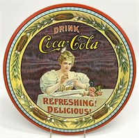 75th Anniv Coca-Cola Metal Tray