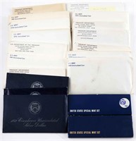 US PROOF SETS 1965 TO 1981 UNCIRCULATED COINS