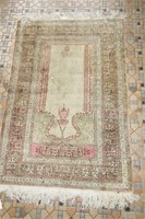 HAND KNOTTED RUG 36" X 51"